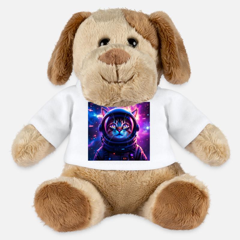 Space Cat - MiniFeet® Dog Helge - white