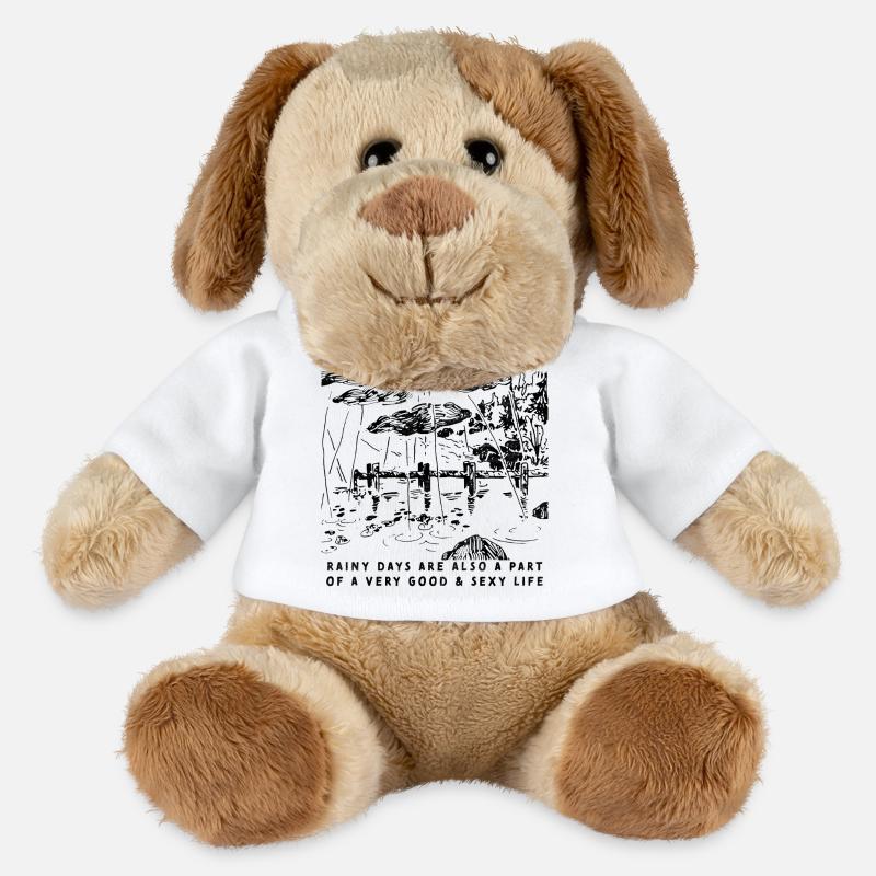 RAINY DAYS - MiniFeet® Dog Helge - white