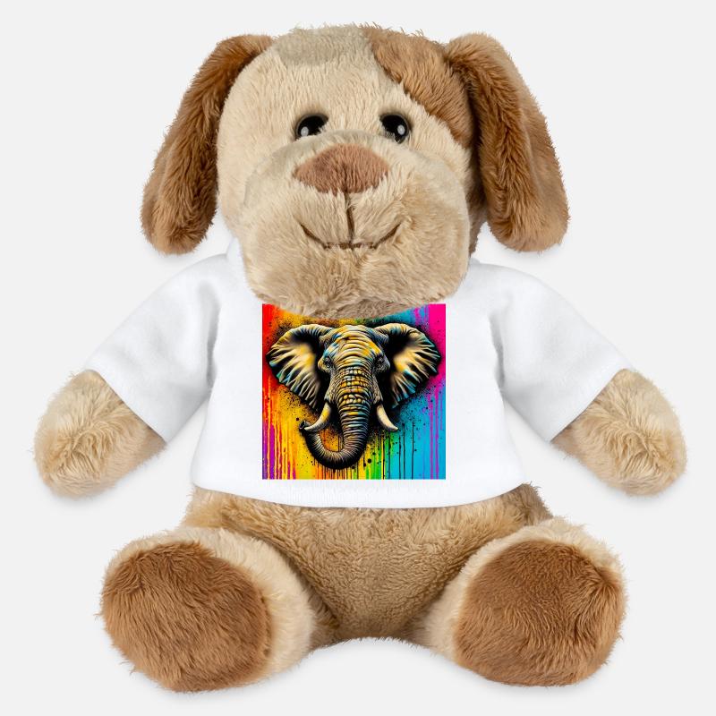 Elefant - MiniFeet® Hund Helge - Weiß