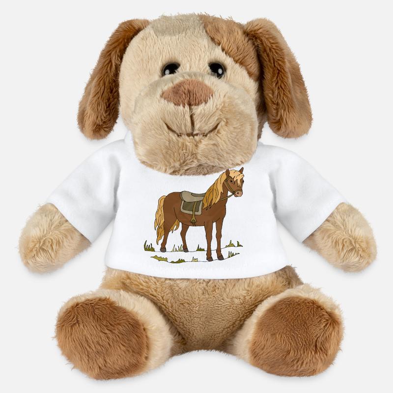 Pferd - MiniFeet® Hund Helge - Weiß