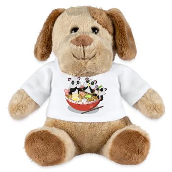 Panda Nudeln Ramen - MiniFeet® Hund Helge - Weiß - Vorne