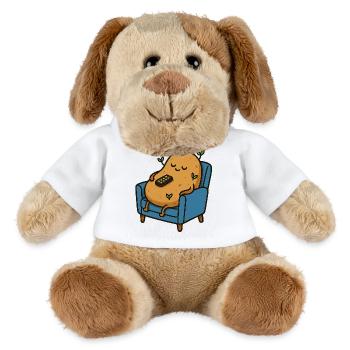 Zertifizierte Couch Tuber - MiniFeet® Hund Helge - Weiß - Vorne