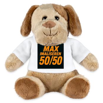 Maximize 50/50 - MiniFeet® Dog Helge - white - Front