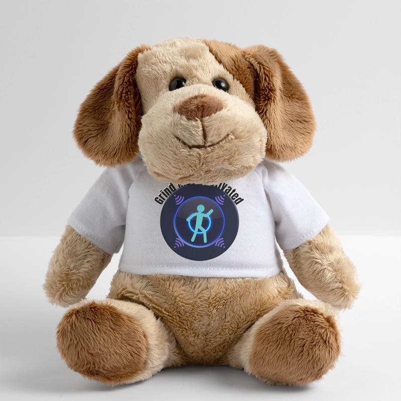 Mode grind activé – Graphique de motivation et de concentration Chien en peluche Helge MiniFeet®