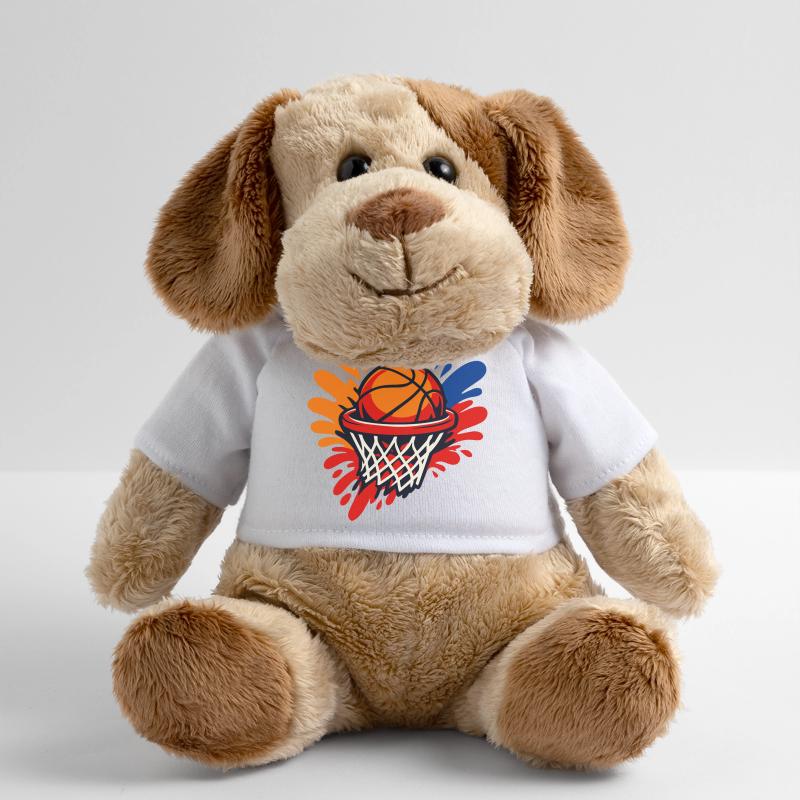 Basketballkorb-Splash-Burst MiniFeet® Hund Helge