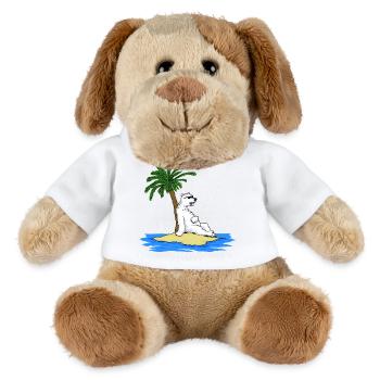 Heißer Eisbär - MiniFeet® Hund Helge - Weiß - Vorne