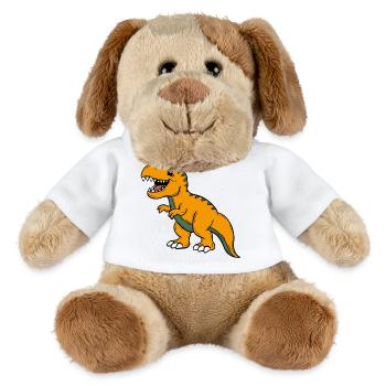 Dino  - MiniFeet® Hund Helge - Weiß - Vorne