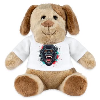 Ape Roar Farbexplosion - MiniFeet® Hund Helge - Weiß - Vorne