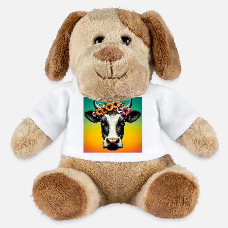 Kuh - MiniFeet® Hund Helge - Weiß
