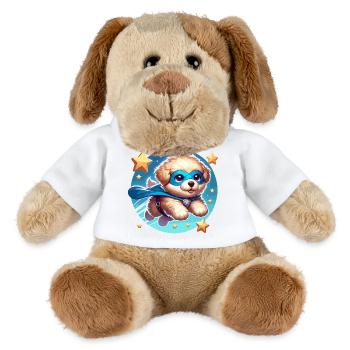 Hero Dog Superhero Doggy Super Puppy - MiniFeet® Dog Helge - white - Front