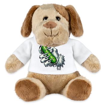 Furry Claw Cucumber Grasp - MiniFeet® Dog Helge - white - Front