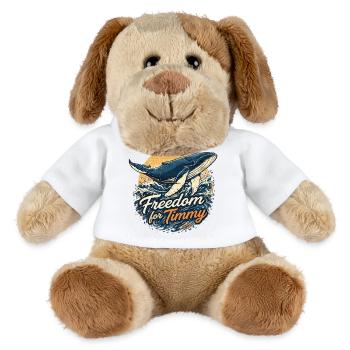 Freedom for Timmy - Whale vintage sundowner - MiniFeet® Dog Helge - white - Front