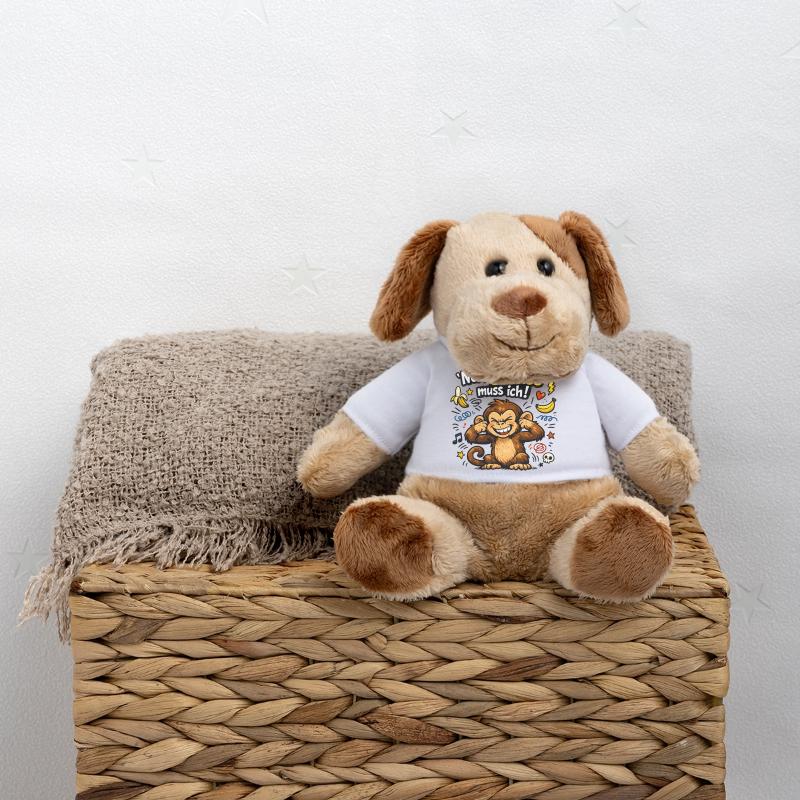 Nen Scheiss muss ich Affe MiniFeet® Hund Helge