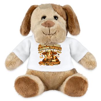 Guck Mich Nicht In Diesem Ton An! - MiniFeet® Hund Helge - Weiß - Vorne