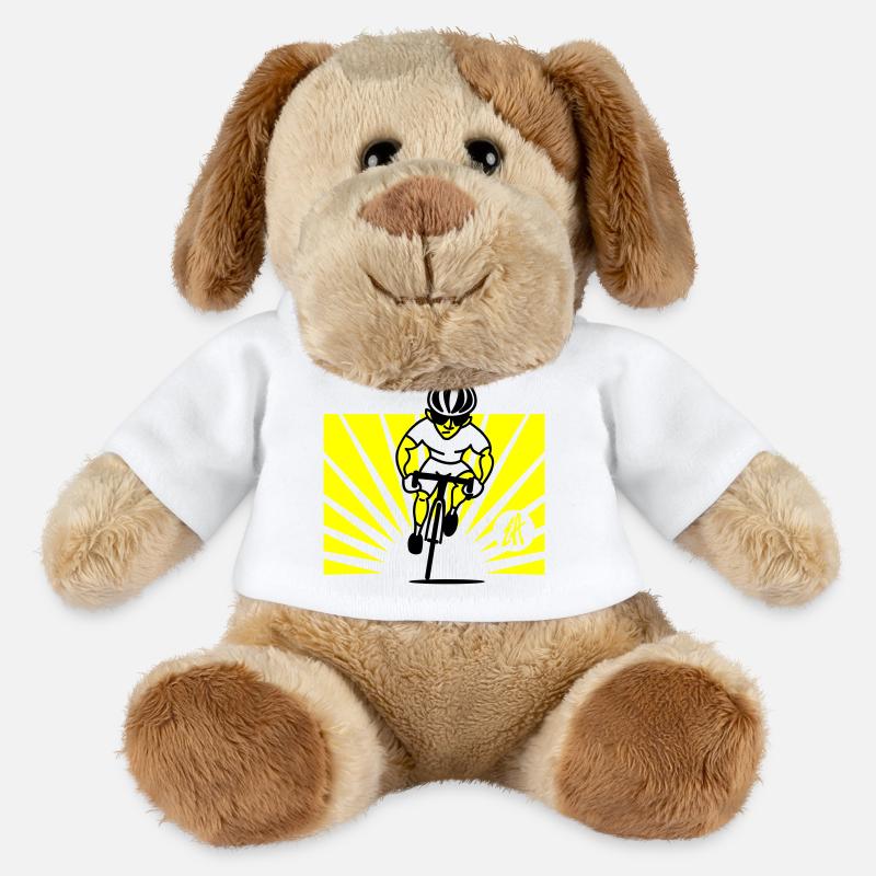 Cyclist - MiniFeet® Dog Helge - white