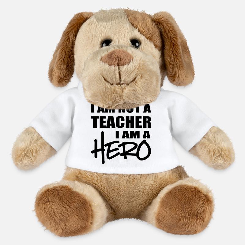 Lehrer - MiniFeet® Hund Helge - Weiß