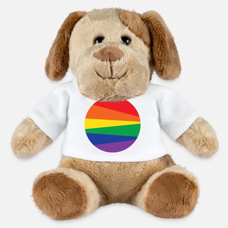 Rainbow-Circle - MiniFeet® Hund Helge - Weiß