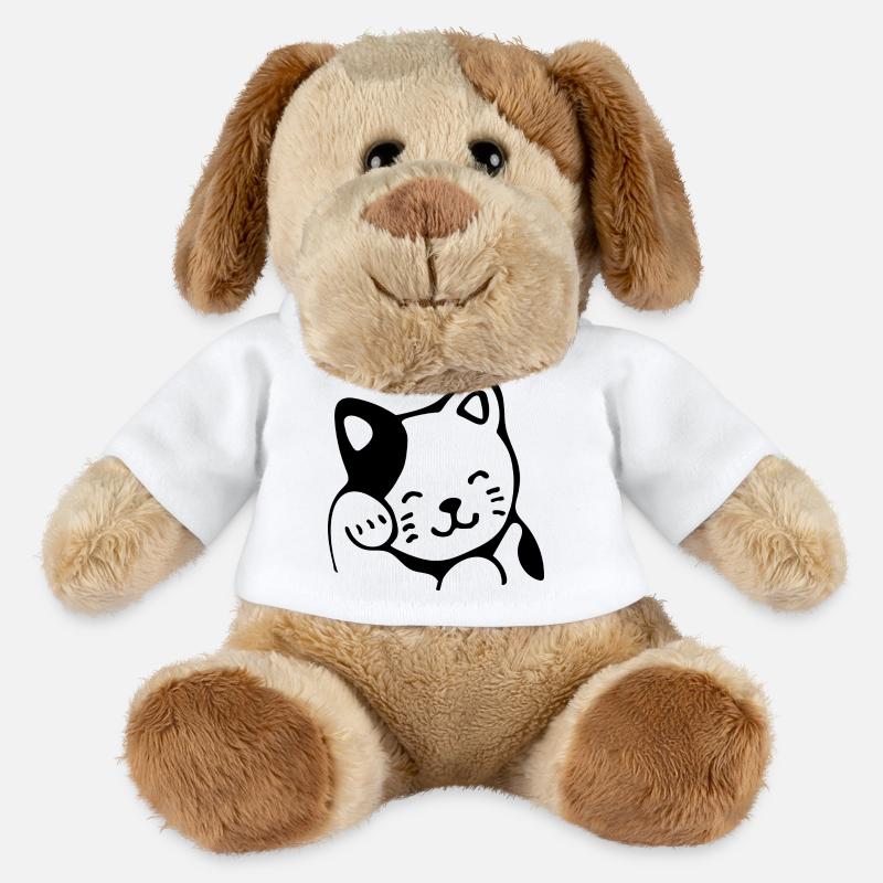 cat - MiniFeet® Dog Helge - white