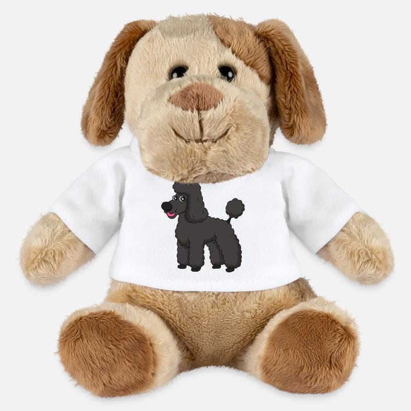 Süsser Pudel - MiniFeet® Hund Helge - Weiß