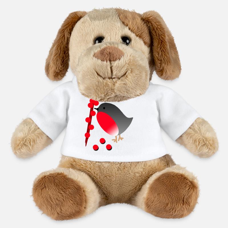 vogel - MiniFeet® Hund Helge - Weiß