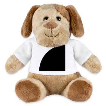 Viertelkreis - MiniFeet® Hund Helge - Weiß - Vorne