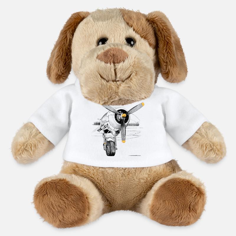 Motor - MiniFeet® Hund Helge - Weiß