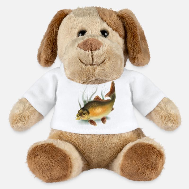 Karpfen - MiniFeet® Hund Helge - Weiß