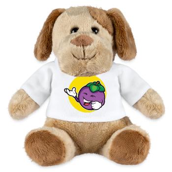 Plum design - MiniFeet® Dog Helge - white - Front