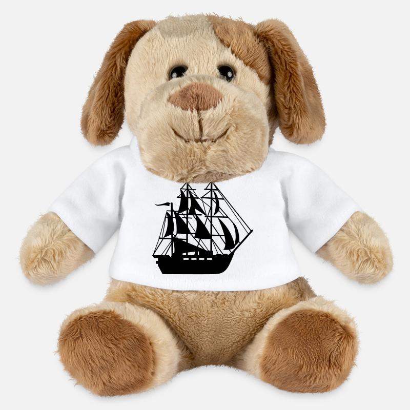 Schiff - MiniFeet® Hund Helge - Weiß