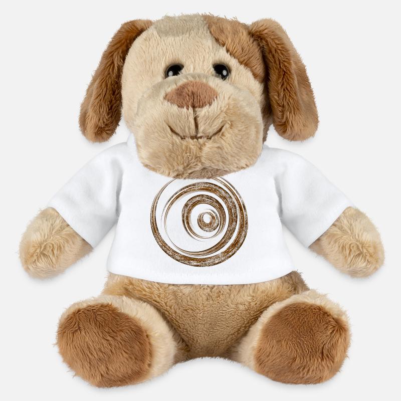 circle - MiniFeet® Dog Helge - white