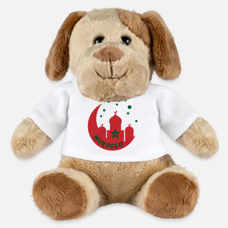 Morocco mosque design - MiniFeet® Dog Helge - white