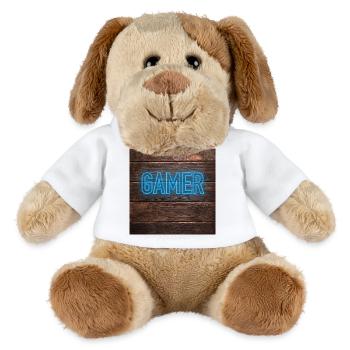 Gamer - MiniFeet® Dog Helge - white - Front