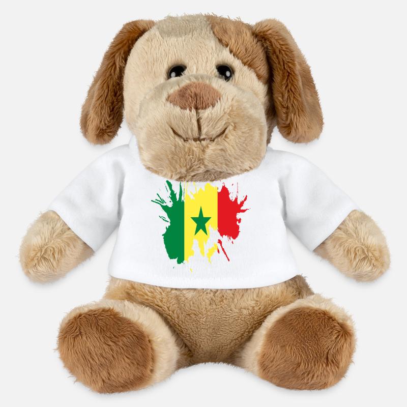 Senegal - MiniFeet® Dog Helge - white