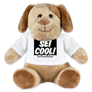 Cool Freunde Freundschaft Statement Sprüche - MiniFeet® Hund Helge - Weiß - Vorne