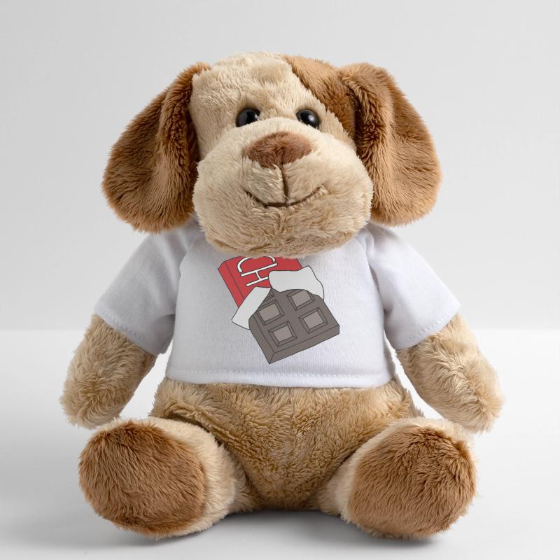 chocolat Chien en peluche Helge MiniFeet®