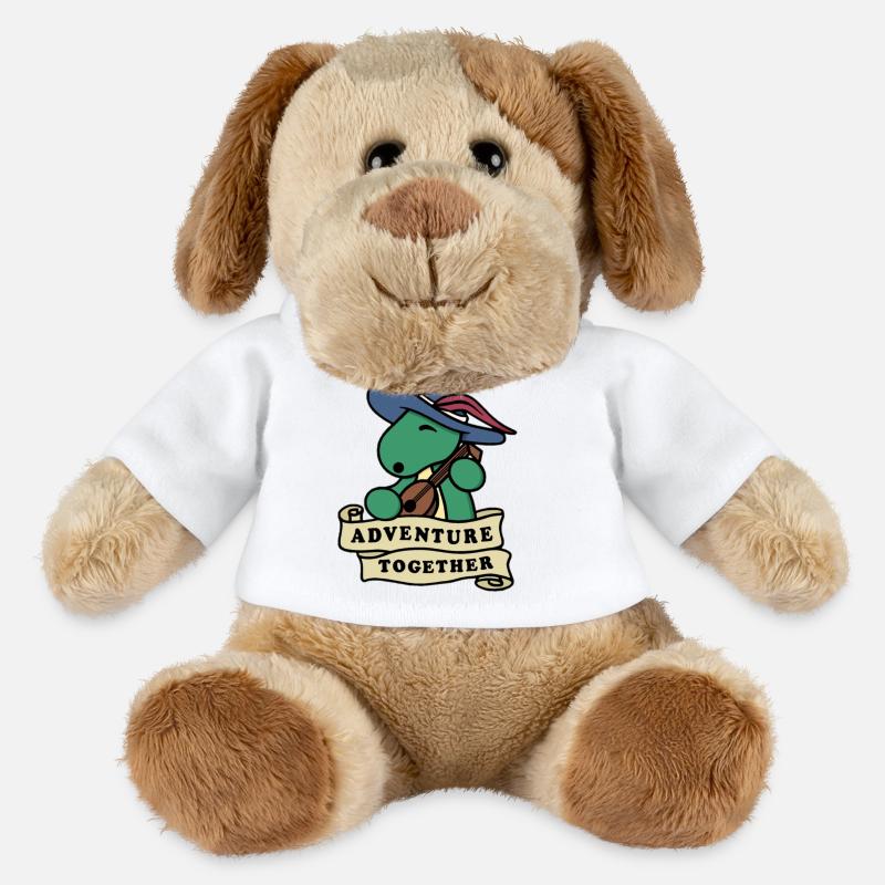 Aventure ensemble - Chien en peluche Helge MiniFeet® - blanc