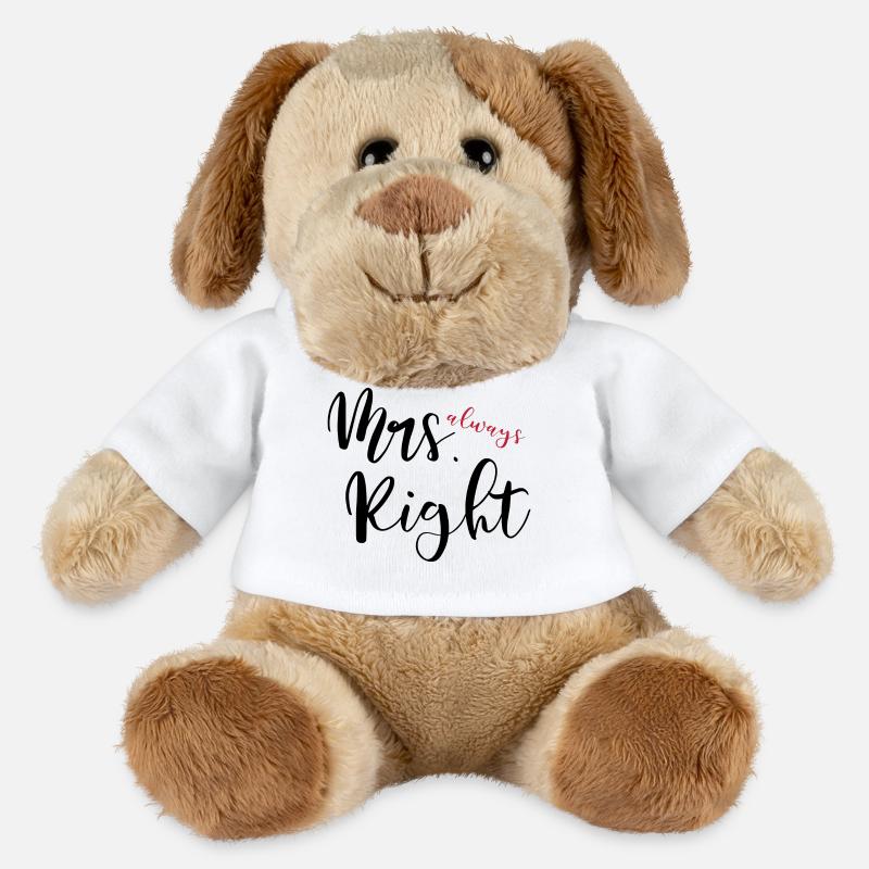Mrs. always Right - MiniFeet® Hund Helge - Weiß