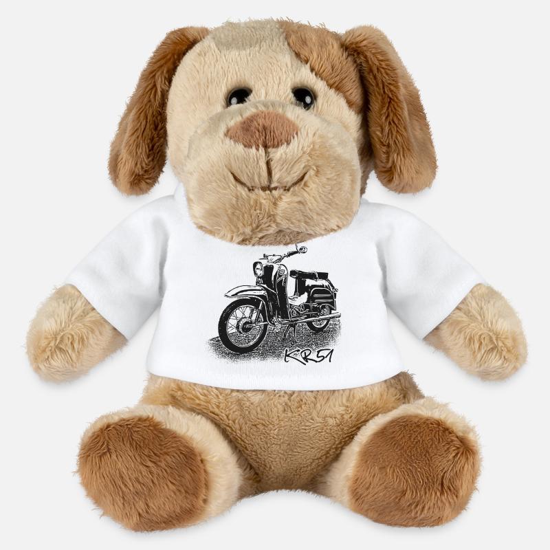 SIMSON Schwalbe KR51 - MiniFeet® Hund Helge - Weiß