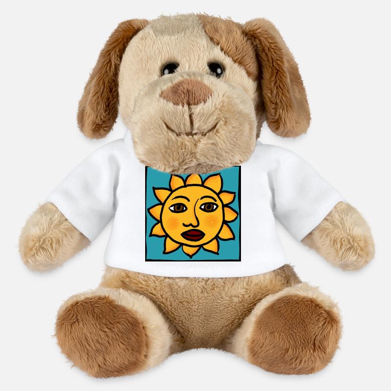 Sonne - MiniFeet® Hund Helge - Weiß