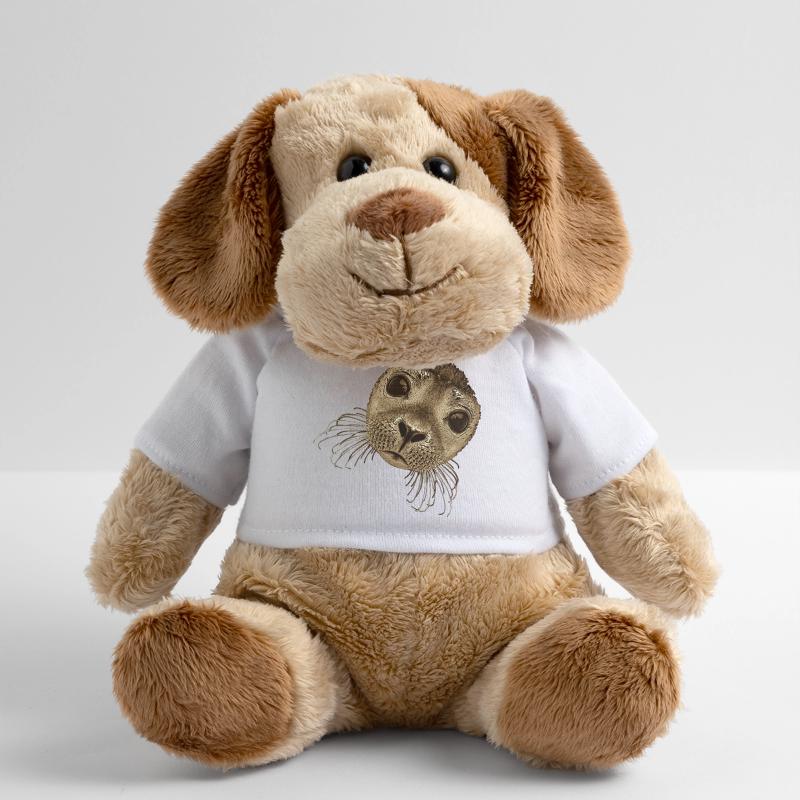 süße Wassertiere, robbengesicht, süße tiermotive MiniFeet® Hund Helge