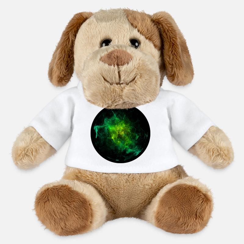 Particule - Chien en peluche Helge MiniFeet® - blanc