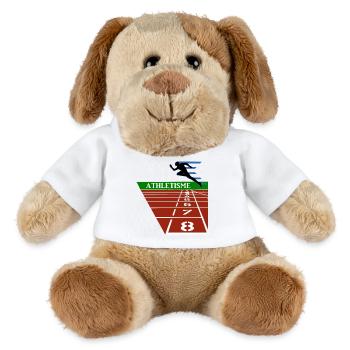Leichtathletik - MiniFeet® Hund Helge - Weiß - Vorne