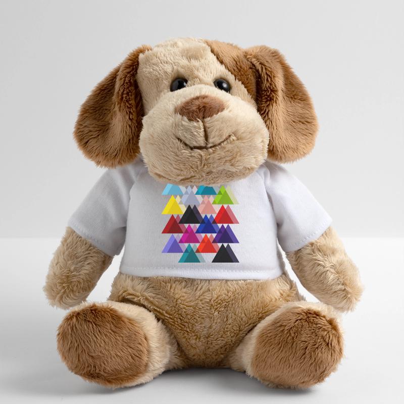 Triangles doubles Chien en peluche Helge MiniFeet®