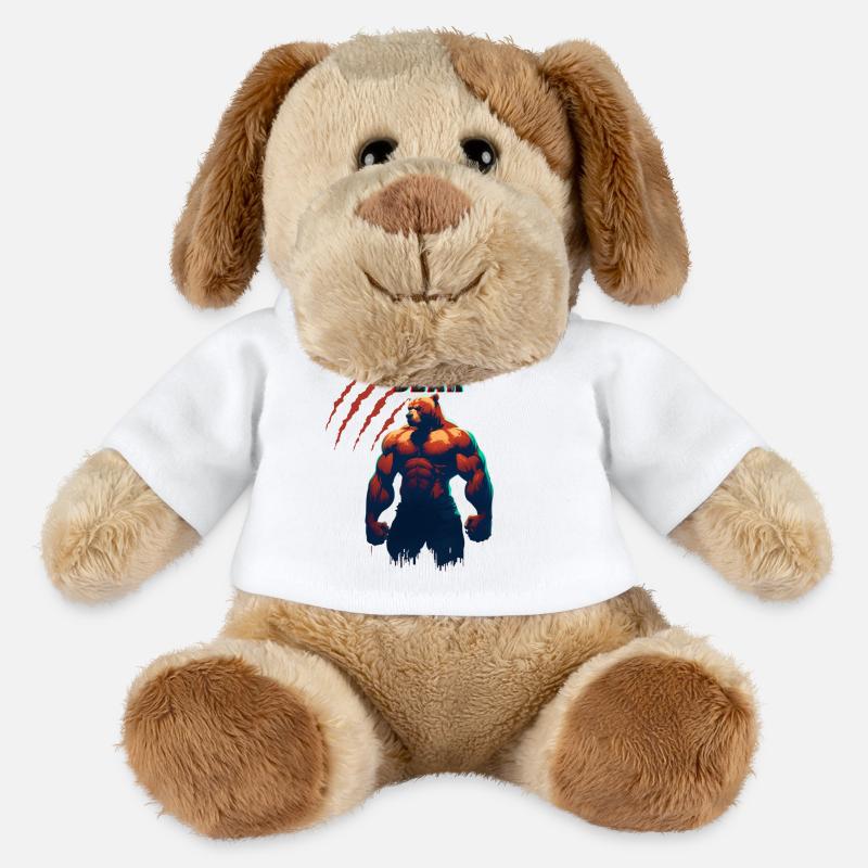 Team Bear - MiniFeet® Dog Helge - white