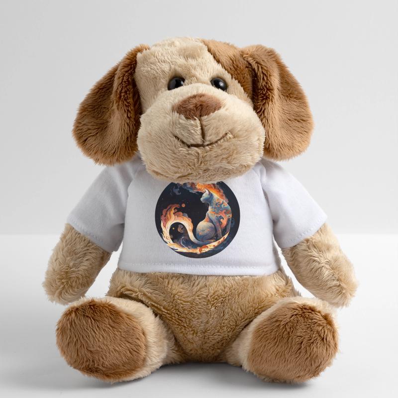 Magie ardente du chat dans la conception de la constellation Chien en peluche Helge MiniFeet®