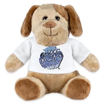Arrête d'attendre la merveille - Chien en peluche Helge MiniFeet® - blanc - Devant