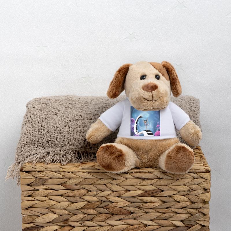Dancing in the moonlight on the piano MiniFeet® Dog Helge