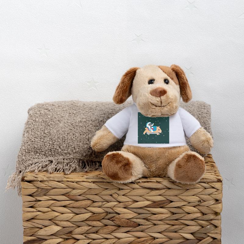 Astronaute sur un capybara spatial Chien en peluche Helge MiniFeet®