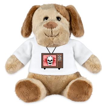 Movies Kino Theater Streaming Statement Kinoabend - MiniFeet® Hund Helge - Weiß - Vorne