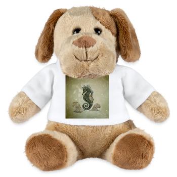 Wunderbares und elegantes Pferd - MiniFeet® Hund Helge - Weiß - Vorne